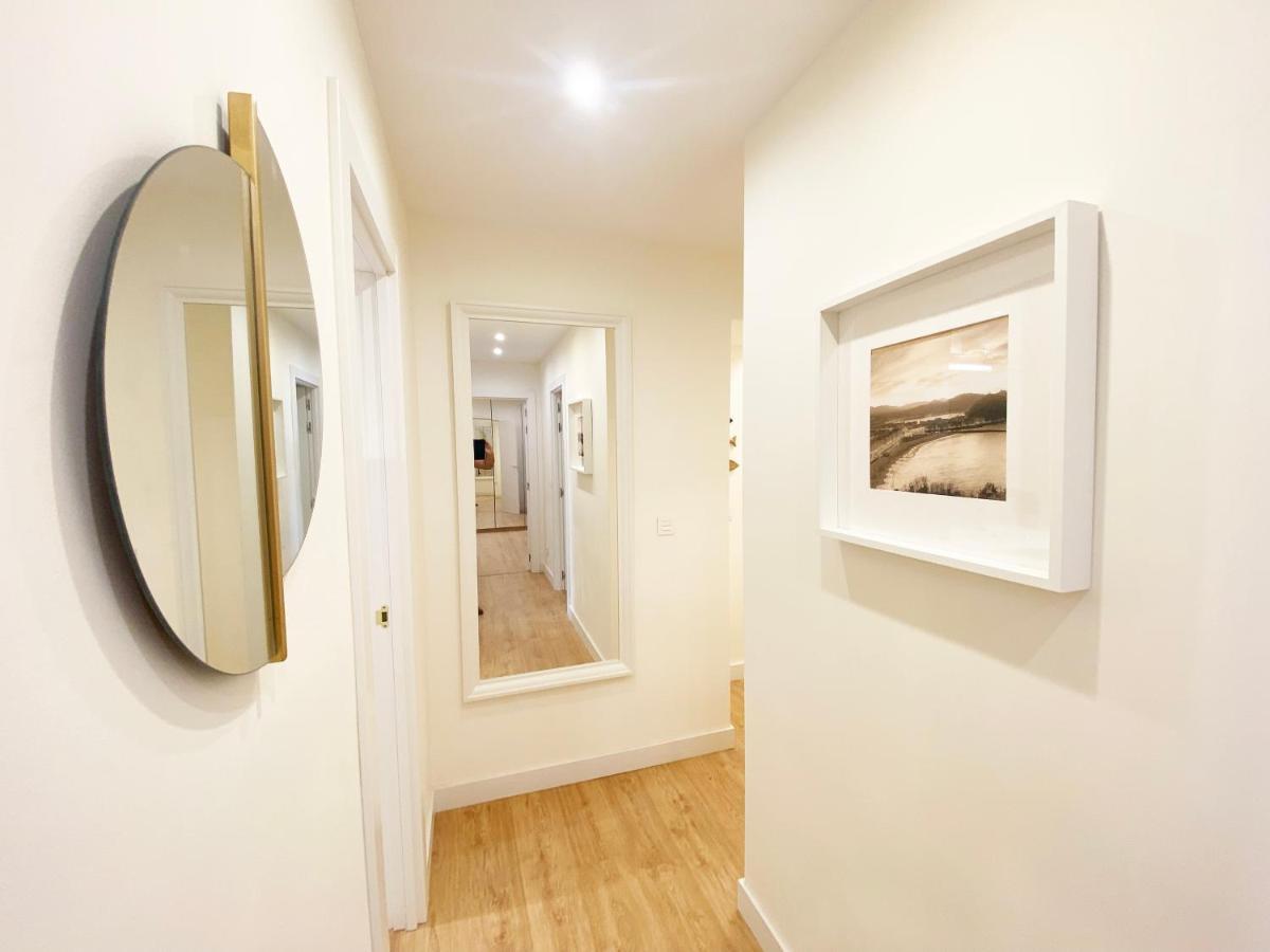 Miramar Luxurious Flat, 3 Double Rooms, Free Parking, Terrace, Completely New San Sebastian Exterior photo