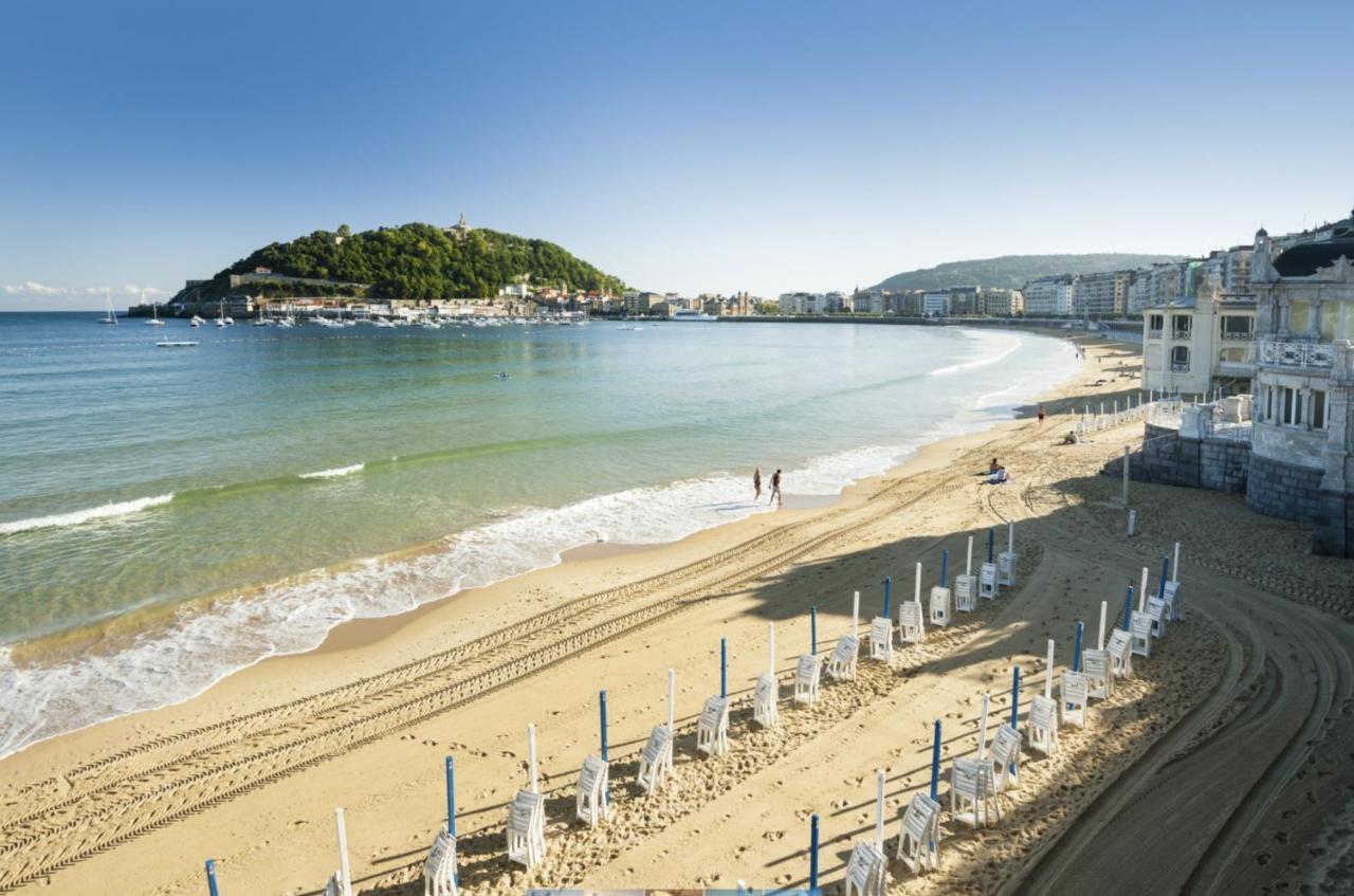 Miramar Luxurious Flat, 3 Double Rooms, Free Parking, Terrace, Completely New San Sebastian Exterior photo